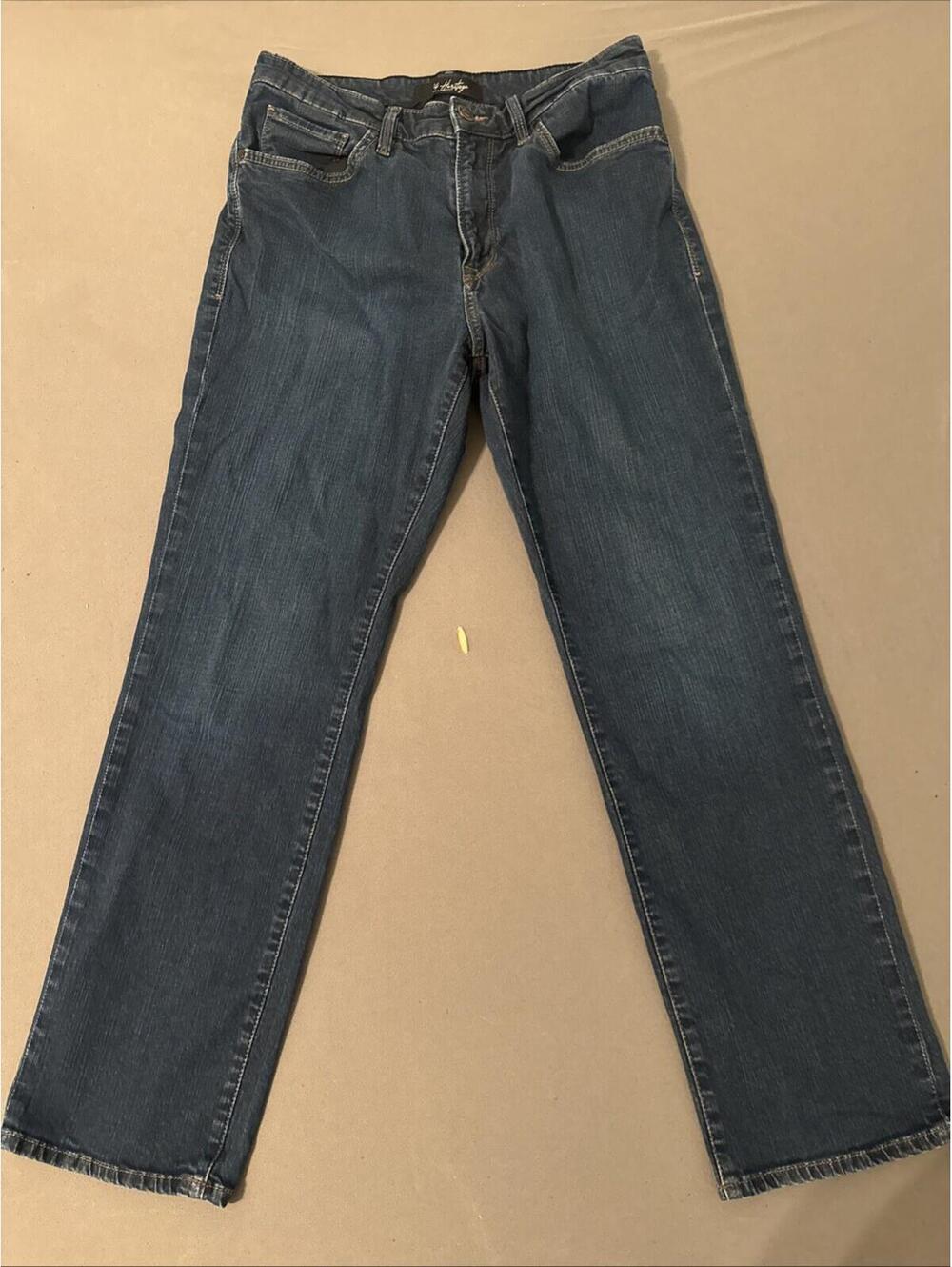 34 Heritage Charisma Men's Jeans Size 34x30 Blue Classic Fit Comfort Rise